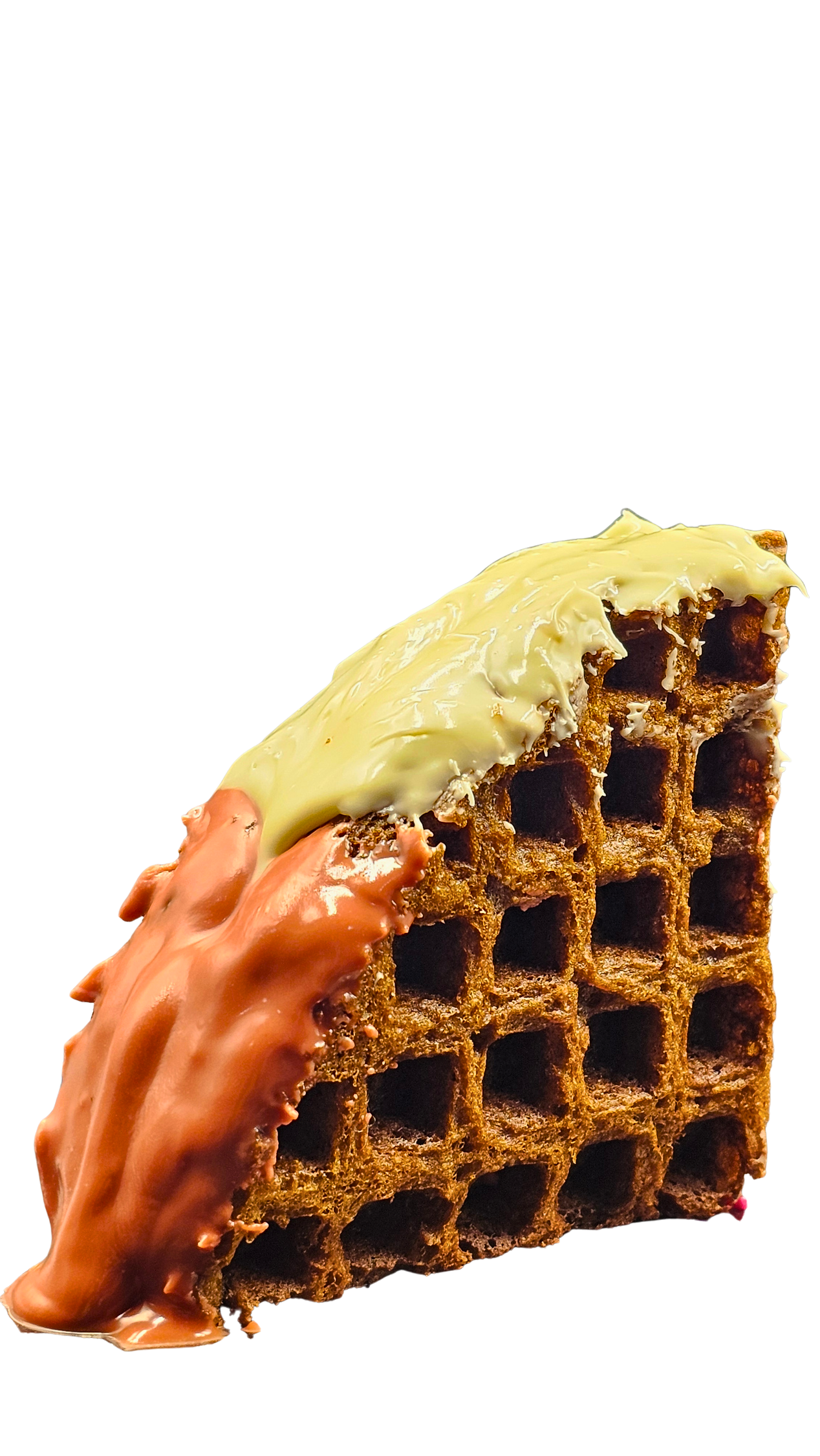 Strawberry White waffle